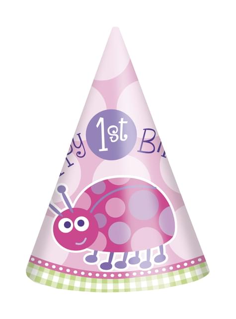 Kit compleanno 1 anno rosa - Coccinella per feste e compleanni