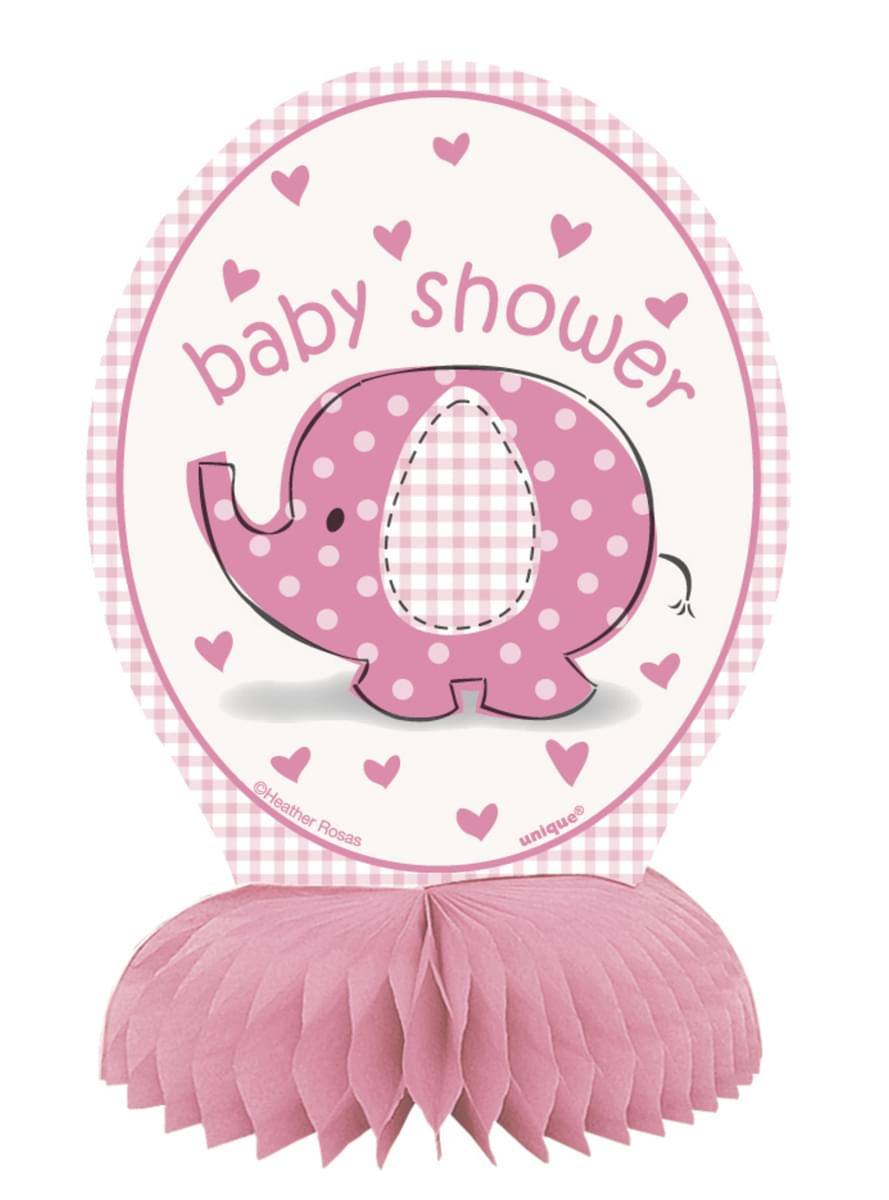 4 decorazioni per tavolo rosa - Umbrellaphants Pink