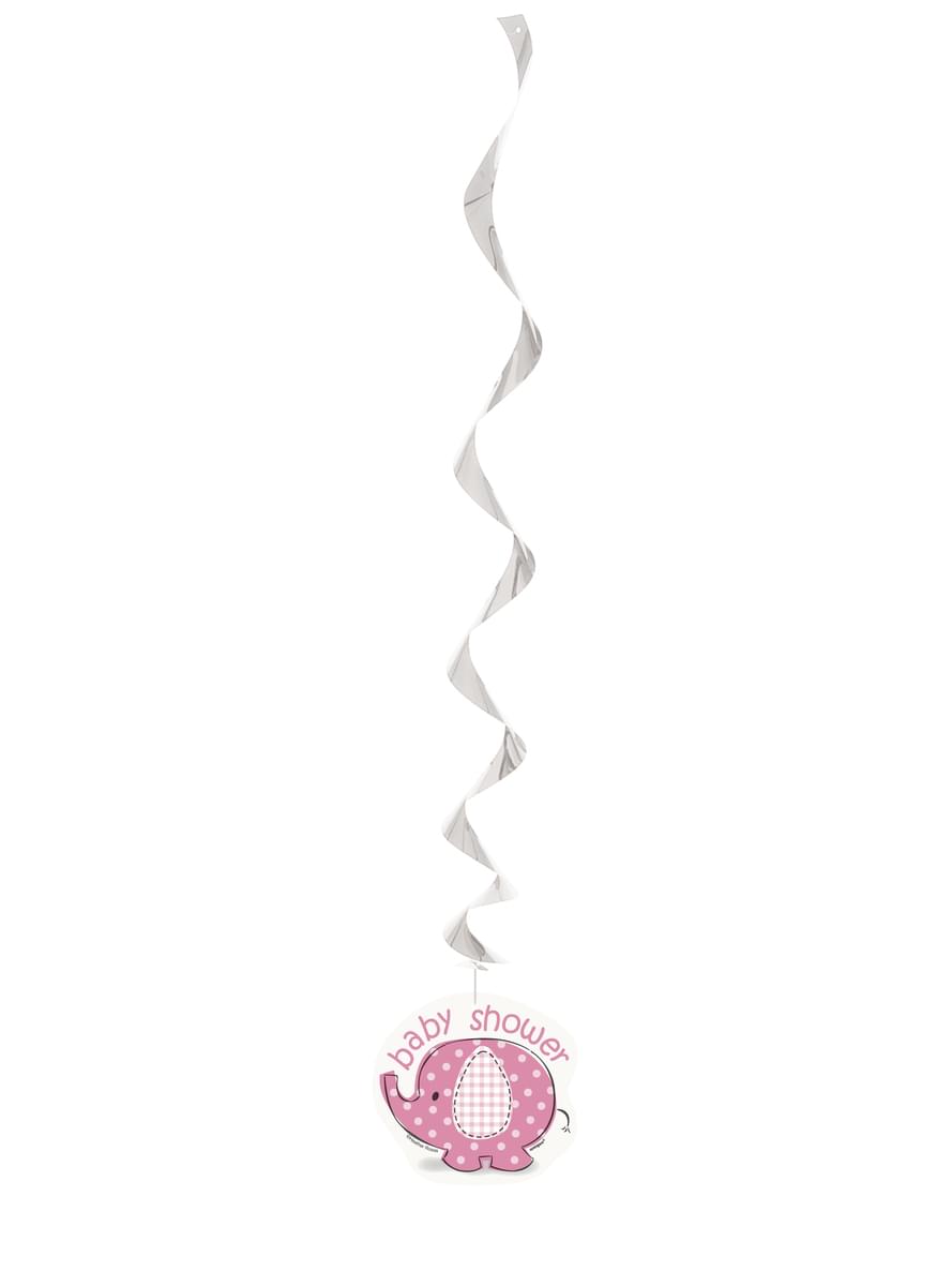 3 decorazioni pendenti rosa - Umbrellaphants Pink