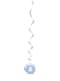 3 blue hanging decorations - Umbrellaphants Blue