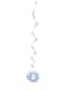 3 blue hanging decorations - Umbrellaphants Blue