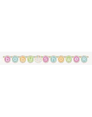 Garland - Pastel Baby Shower