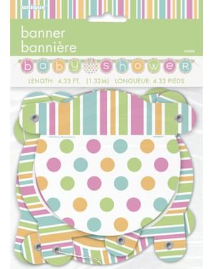 Guirnalda - Pastel Baby Shower