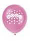 8 надувних кульокок (30 см.) - Pastel Baby Shower