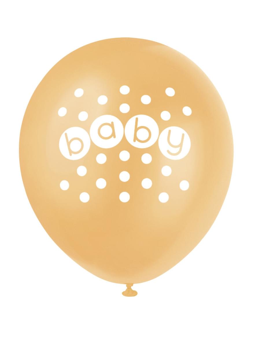 8 balloon (30 cm) - Pastel Baby Shower