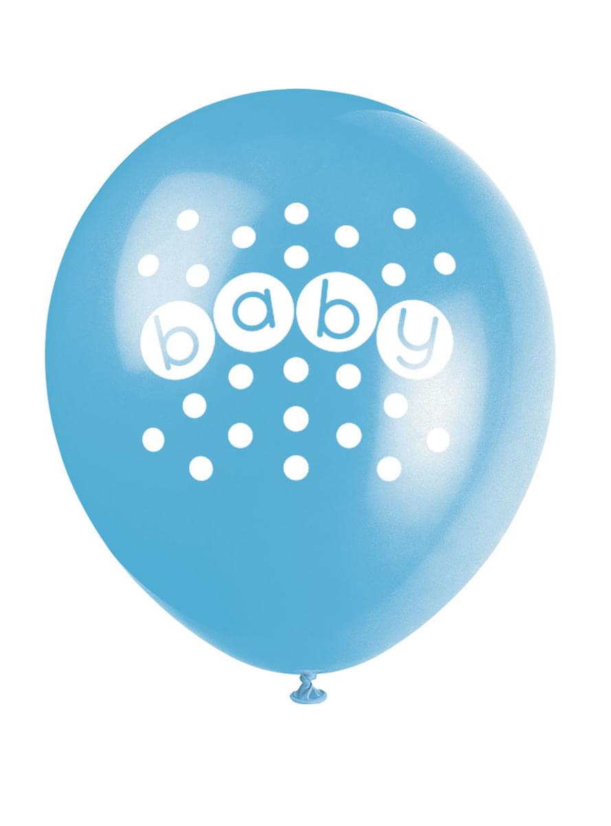 Set 8 ballonger - Pastel Baby Shower