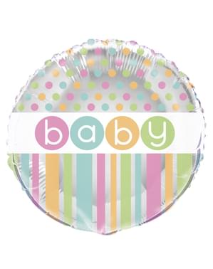 Folijski balon - Pastel Baby Shower