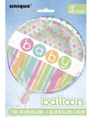 Balon foliowy - Pastel Baby Shower