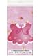 Τραπεζομάντηλο It's a girl - Pink Clothesline Baby Shower