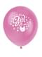 It´s a Girl Luftballon Set rosa 8-teilig - Clothesline Baby Shower