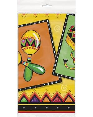 Toalha de mesa com detalhes mexicanos - Fiestivity
