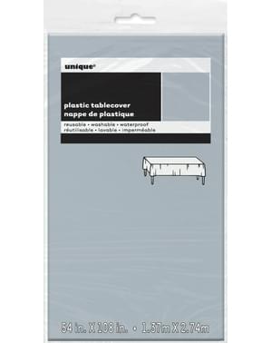 Groot silver tafelkleed - Basis Kleuren Lijn