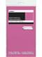 Nappe rose intense grande - Gamme couleur unie