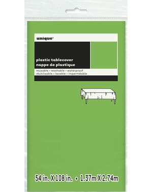 Toalha de mesa verde lima grande - Linha Cores Básicas