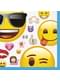 16 small emoticons napking (13x13 cm) - Emoji