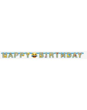 Selamat Ulang Tahun Emoticon karangan bunga - Emoji