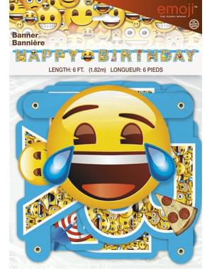 Boldog születésnapot hangulatjelek koszorú - Emoji