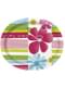 8 platouri ovale - Striped Spring Flower