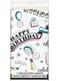Față de masă pentru zile de naștere tipărită - Doodle Birthday