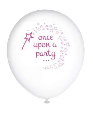 세트 8 핑크 유니콘 풍선 - 매직 유니콘