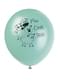 8 globos verdes con animales de granja (30 cm) - Farmyard Party