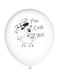 8 globos verdes con animales de granja (30 cm) - Farmyard Party