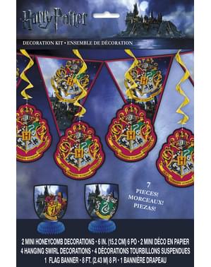 Decoración fiesta de cumpleaños Harry Potter - Hogwarts Houses