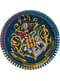 Set of 8 Hogwarts Houses dessert plates - Harry Potter