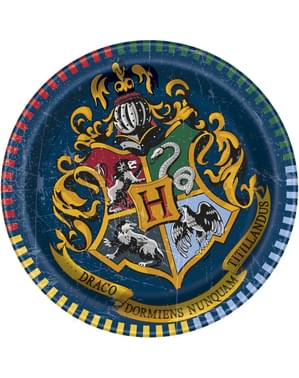 8kpl Tylypahkan Tuvat -jälkiruokalautasia -Harry Potter