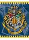 Zestaw 8 torebek na prezenty z herbem Hogwartu - Harry Potter