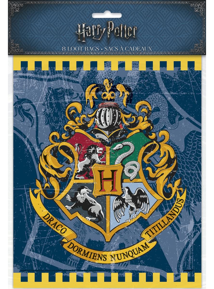 8 Σακούλες Δώρου Harry Potter - Hogwarts Houses