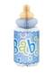 Babyflaschen Tisch-Deko blau - Baby Shower