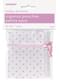 Bolsa blanca con topos rosas - Baby Shower
