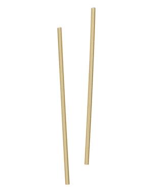 10 palhinhas douradas - Linha Cores Básicas