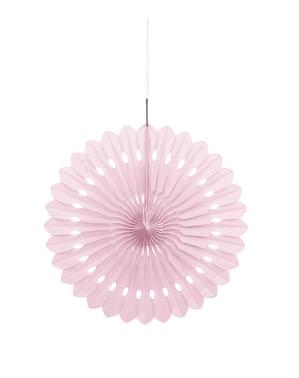 Evantai de hârtie decorativ roz deschis – Gama Basic Colors