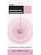 Decoratieve papieren waaier in het licht roze - Basiskleuren collectie