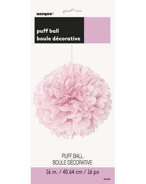 Pompón decorativo rosa claro - Línea Colores Básicos