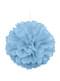 Pompon décoration bleu ciel - Gamme couleur unie