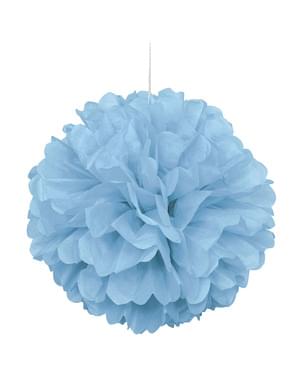 Decorative Light Blue Pom-Pom - Basic Colours Line