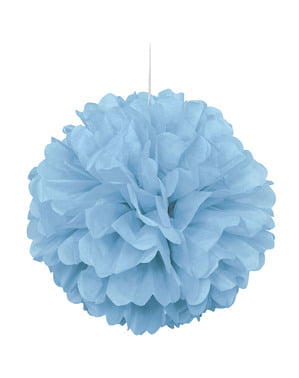 Декоративна світло-блакитна Pom-Pom - лінія основних кольорів