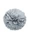 Pompon decorativ argintiu - Gama Basic Colors