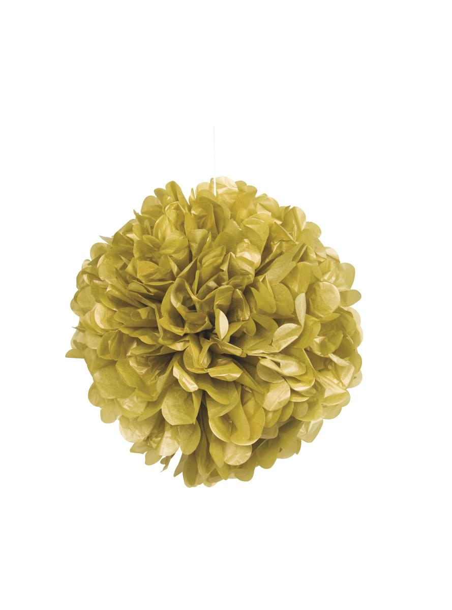 Dekoratív arany Pom-Pom - Basic Colors Line