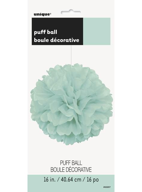 Pompom dekorativ mintgrön - Kollektion Basfärger