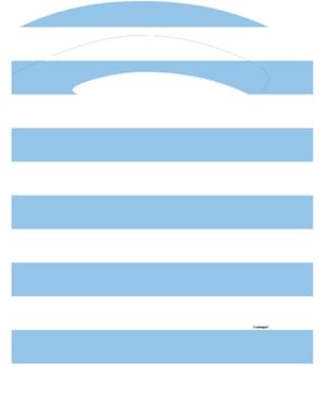 1. Geburtstag Set blau-weiß
