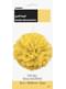 Pompon décoration jaune - Gamme couleur unie