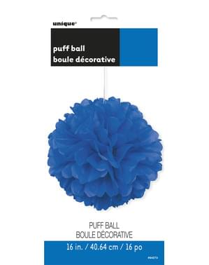 Pompón decorativo color azul oscuro - Línea Colores Básicos
