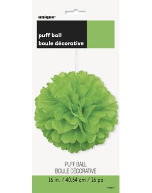 Deko Pompom limonengrün - Basic-Farben Kollektion