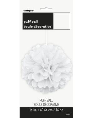 Deko Pompom weiß - Basic-Farben Kollektion