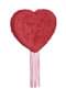 Piñata con forma de corazón