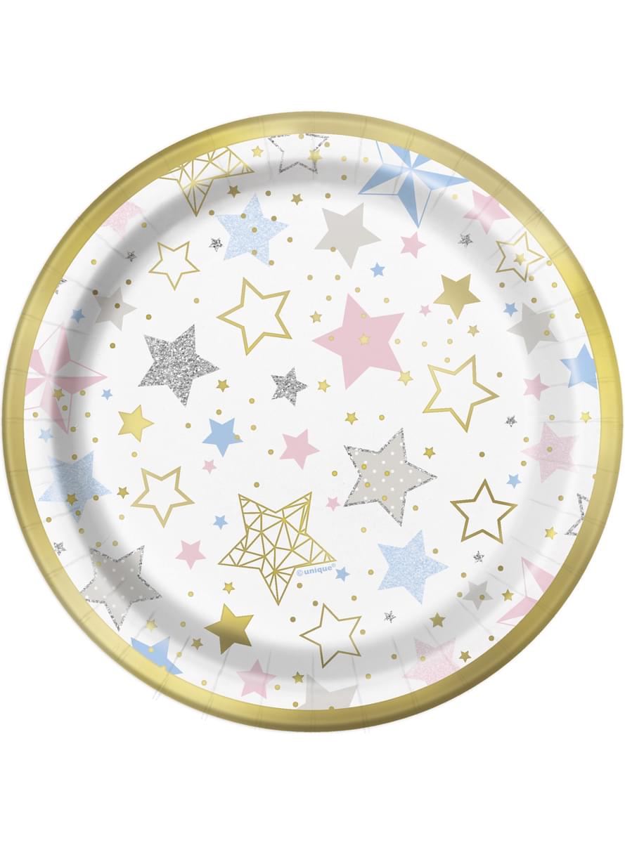 Dessertteller Set 8-teilig - Twinkle Little Star